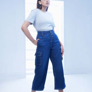WOMENS DENIM TROUSER